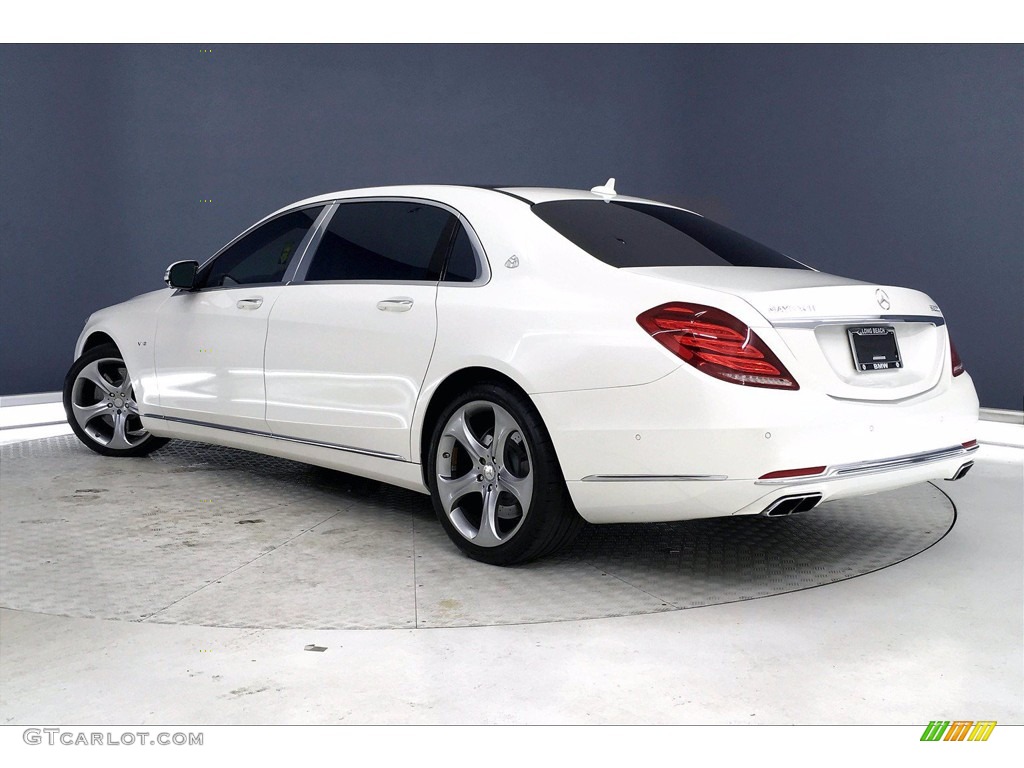 designo Diamond White Metallic 2016 Mercedes-Benz S Mercedes-Maybach S600 Sedan Exterior Photo #139658800