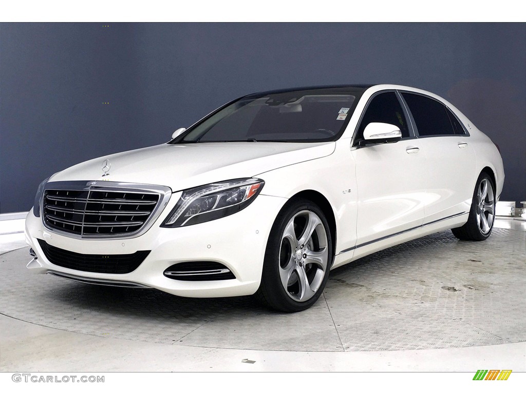 designo Diamond White Metallic 2016 Mercedes-Benz S Mercedes-Maybach S600 Sedan Exterior Photo #139658812
