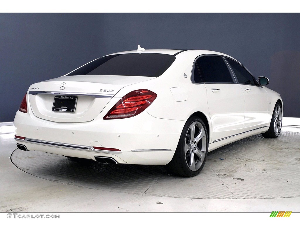 designo Diamond White Metallic 2016 Mercedes-Benz S Mercedes-Maybach S600 Sedan Exterior Photo #139658818