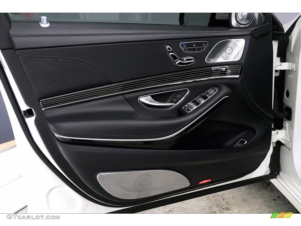 2016 Mercedes-Benz S Mercedes-Maybach S600 Sedan designo Black Door Panel Photo #139658860