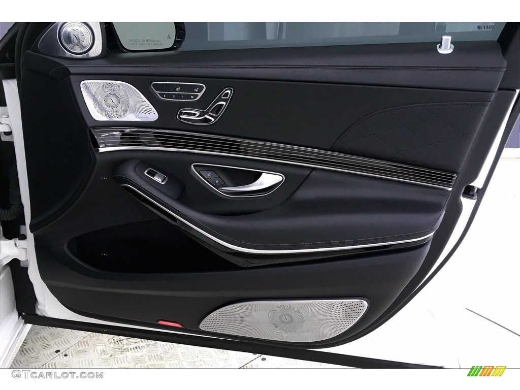 2016 Mercedes-Benz S Mercedes-Maybach S600 Sedan designo Black Door Panel Photo #139658863