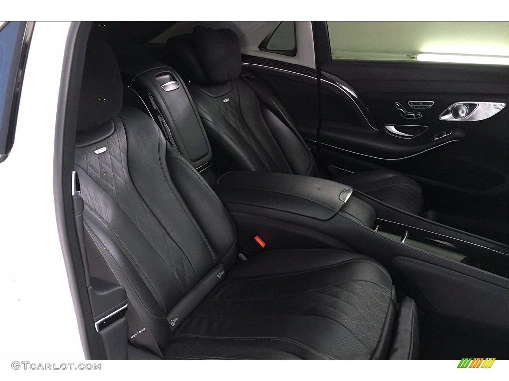 designo Black Interior 2016 Mercedes-Benz S Mercedes-Maybach S600 Sedan Photo #139658878