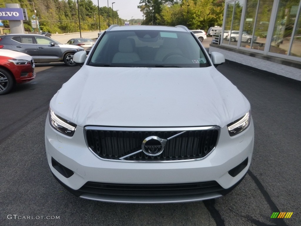 2021 XC40 T5 Momentum AWD - Crystal White Metallic / Blond/Charcoal photo #6