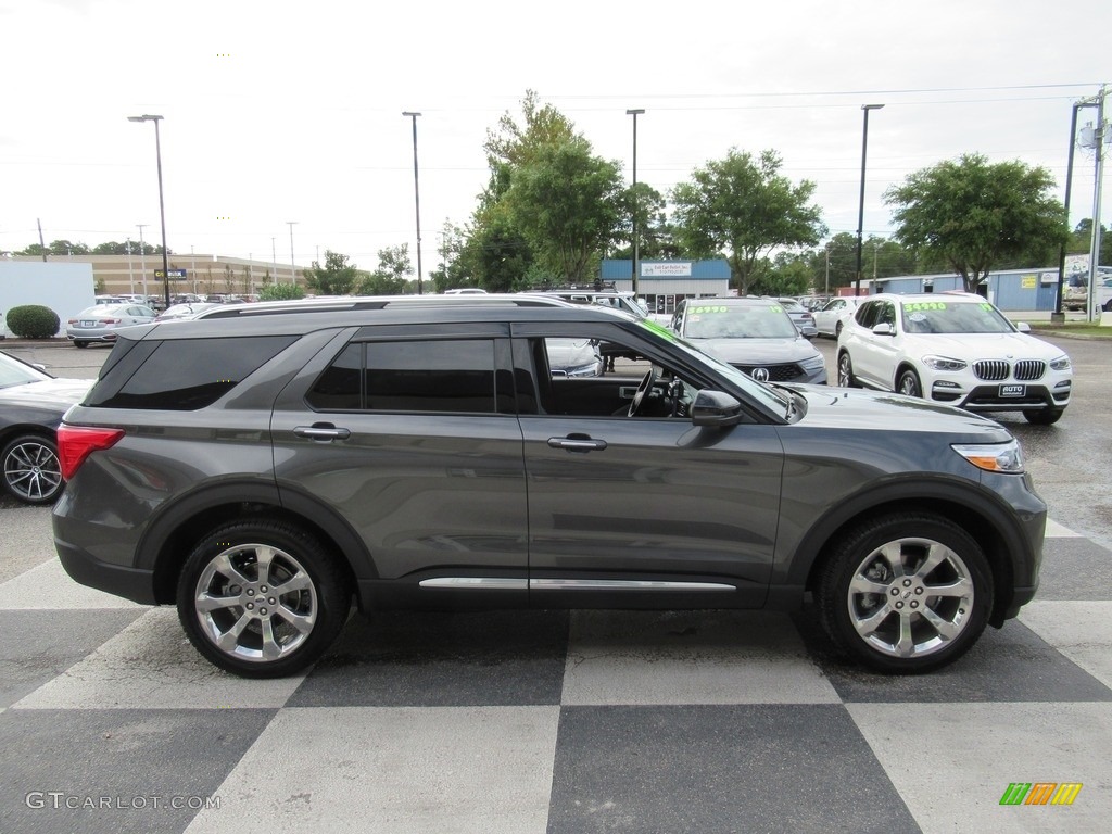 2020 Explorer Platinum 4WD - Magnetic Metallic / Ebony photo #3