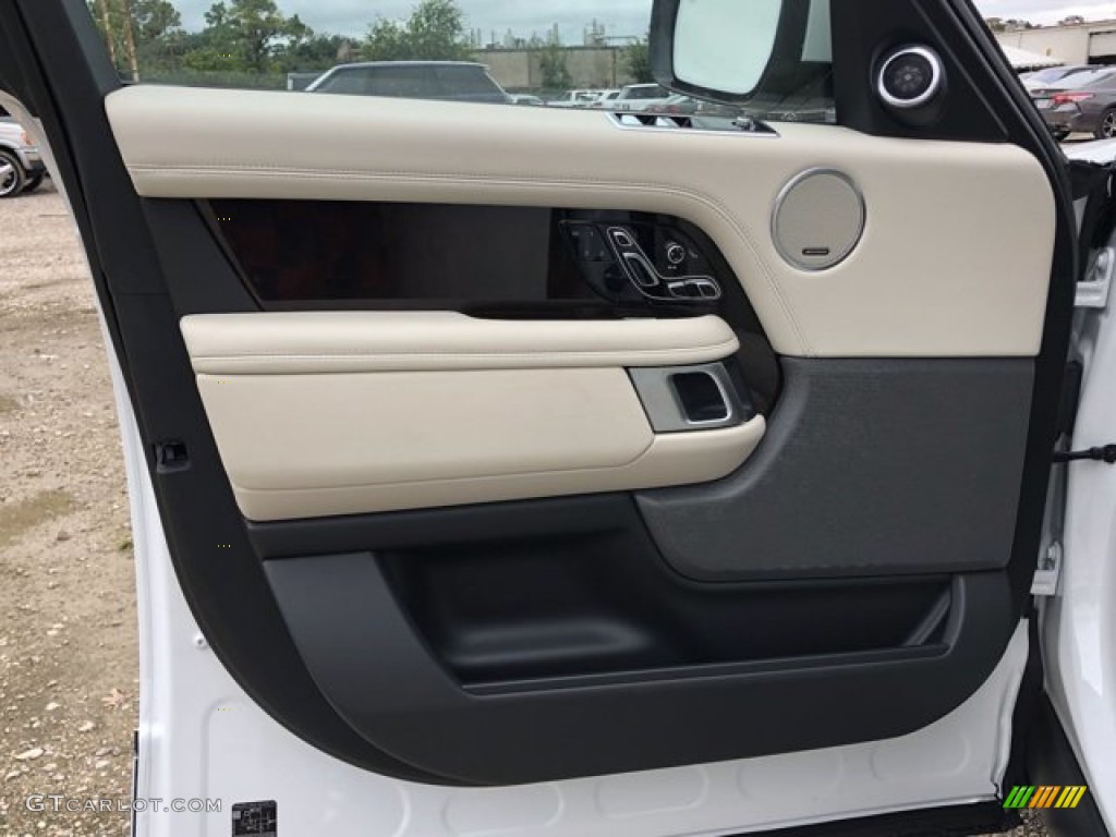 2020 Land Rover Range Rover HSE Ivory/Espresso Door Panel Photo #139661011
