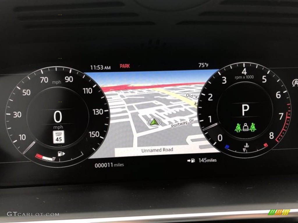 2020 Land Rover Range Rover HSE Gauges Photo #139661122