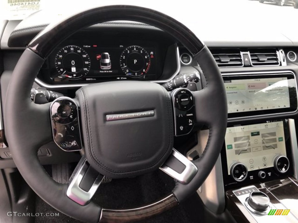 2020 Range Rover Supercharged LWB - Yulong White / Ebony photo #18