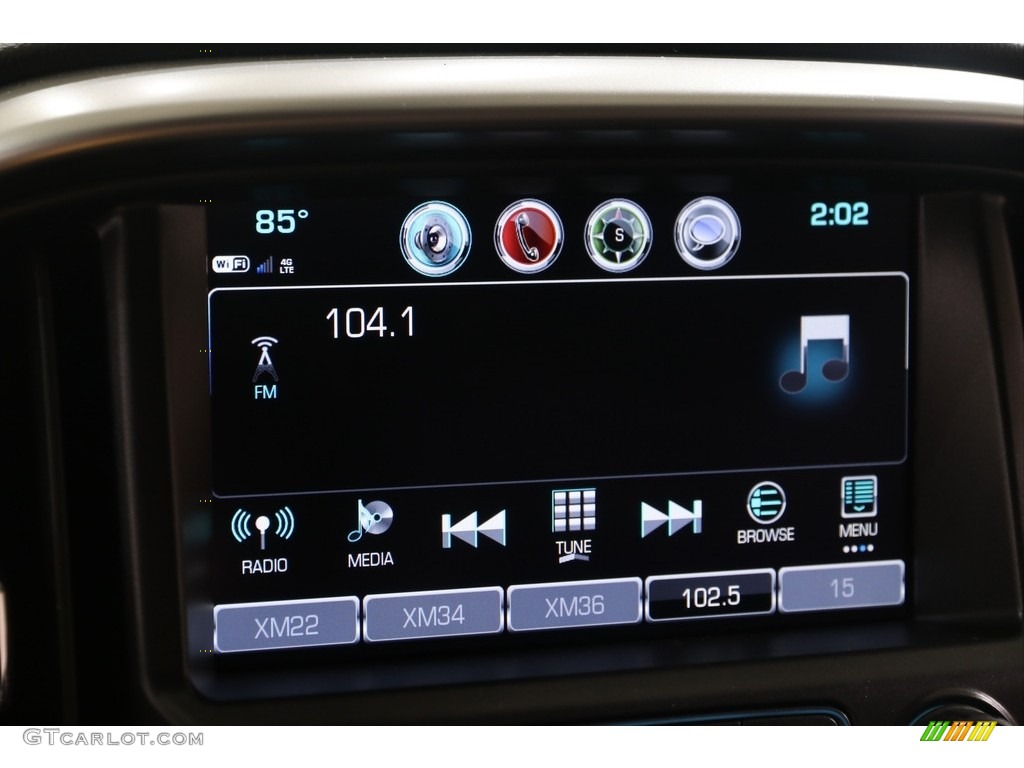 2017 Chevrolet Colorado ZR2 Extended Cab 4x4 Controls Photo #139662049