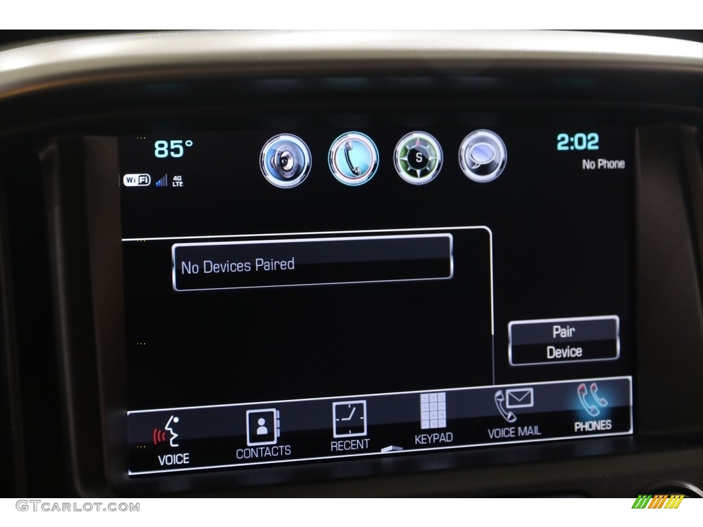 2017 Chevrolet Colorado ZR2 Extended Cab 4x4 Controls Photo #139662067