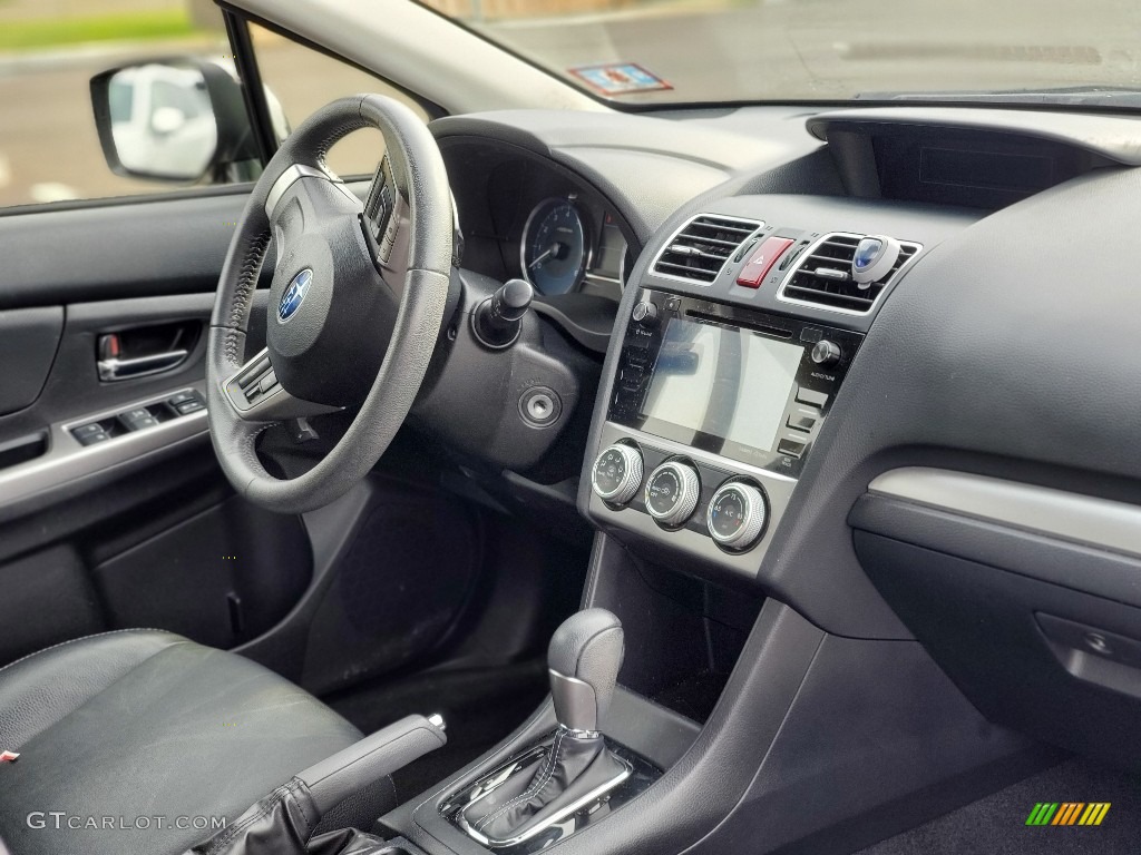 2015 Subaru Impreza 2.0i Limited 5 Door Black Dashboard Photo #139662958