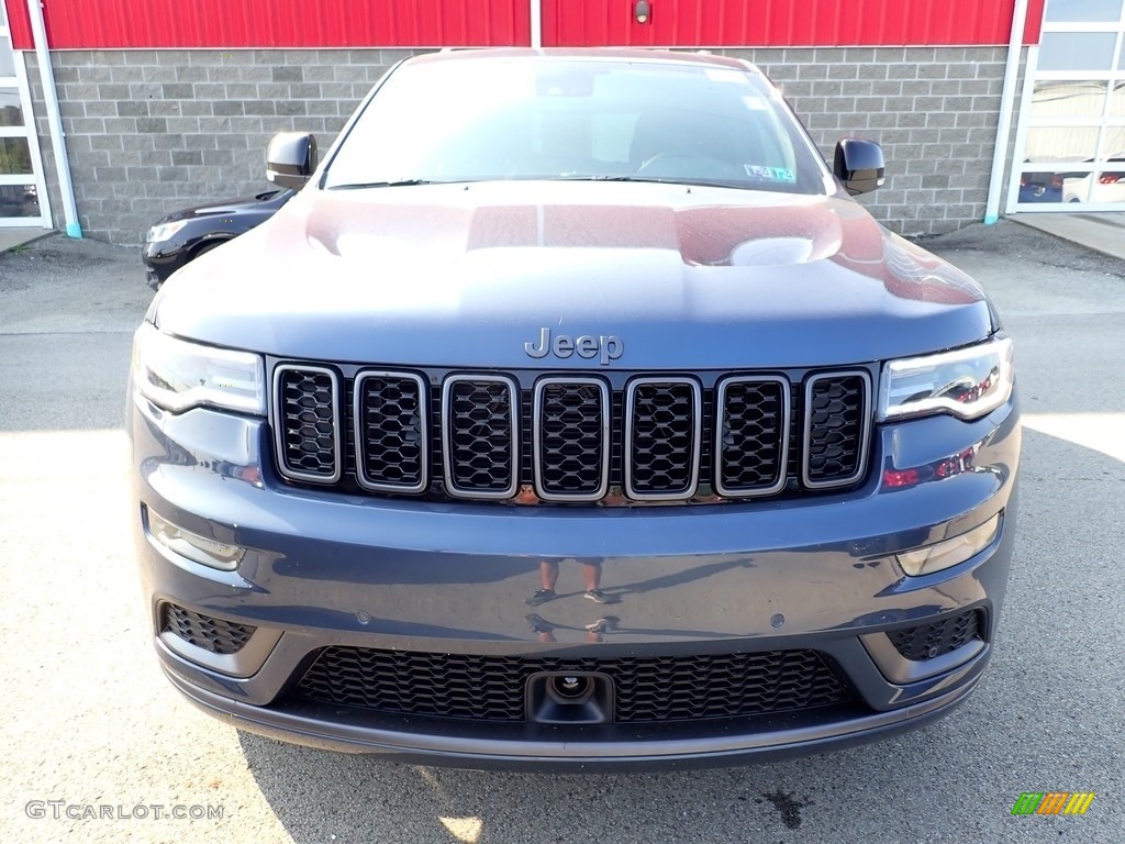 2020 Grand Cherokee Limited 4x4 - Slate Blue Pearl / Black photo #8