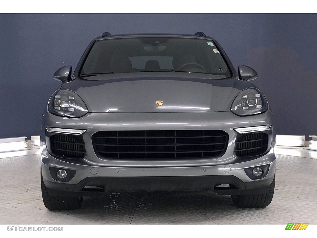 Meteor Grey Metallic 2016 Porsche Cayenne S Exterior Photo #139663561