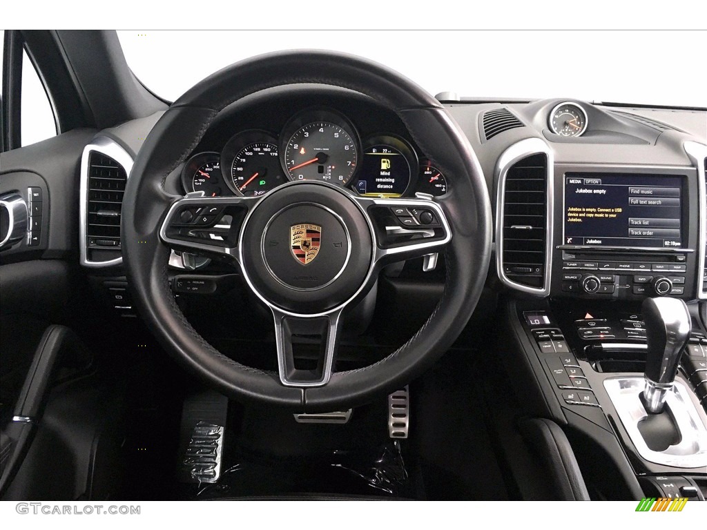 2016 Porsche Cayenne S Black Dashboard Photo #139663618
