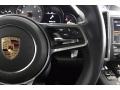Black 2016 Porsche Cayenne S Steering Wheel