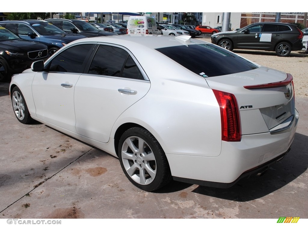 2016 ATS 2.0T Sedan - Crystal White Tricoat / Jet Black photo #6