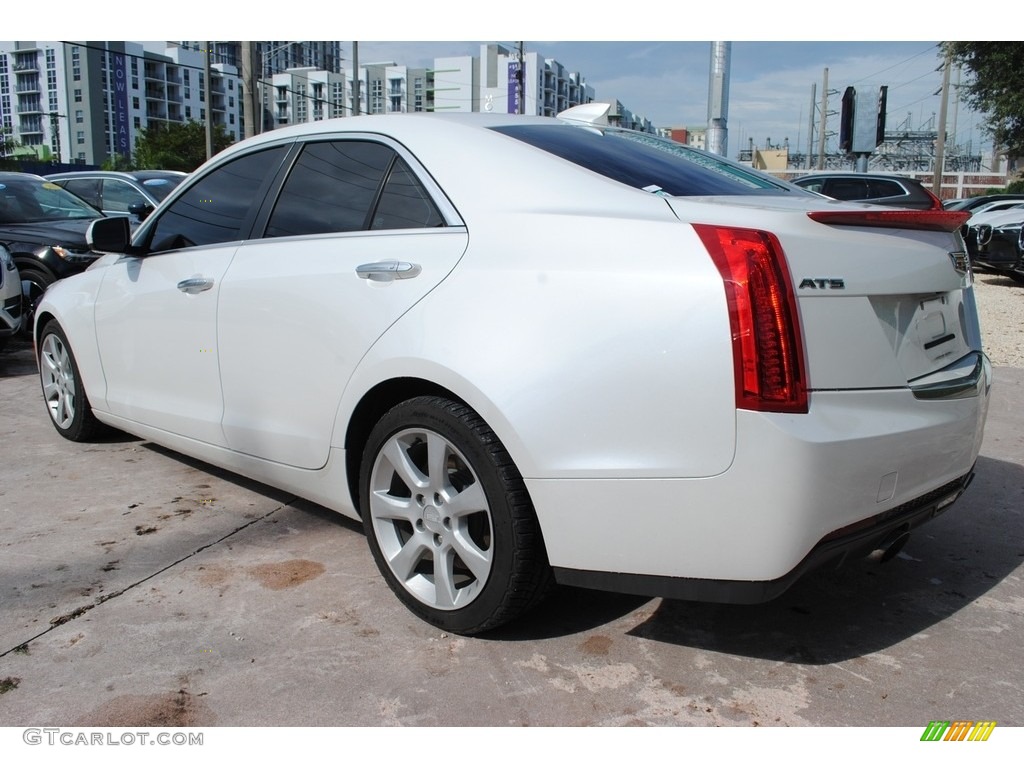 2016 ATS 2.0T Sedan - Crystal White Tricoat / Jet Black photo #7