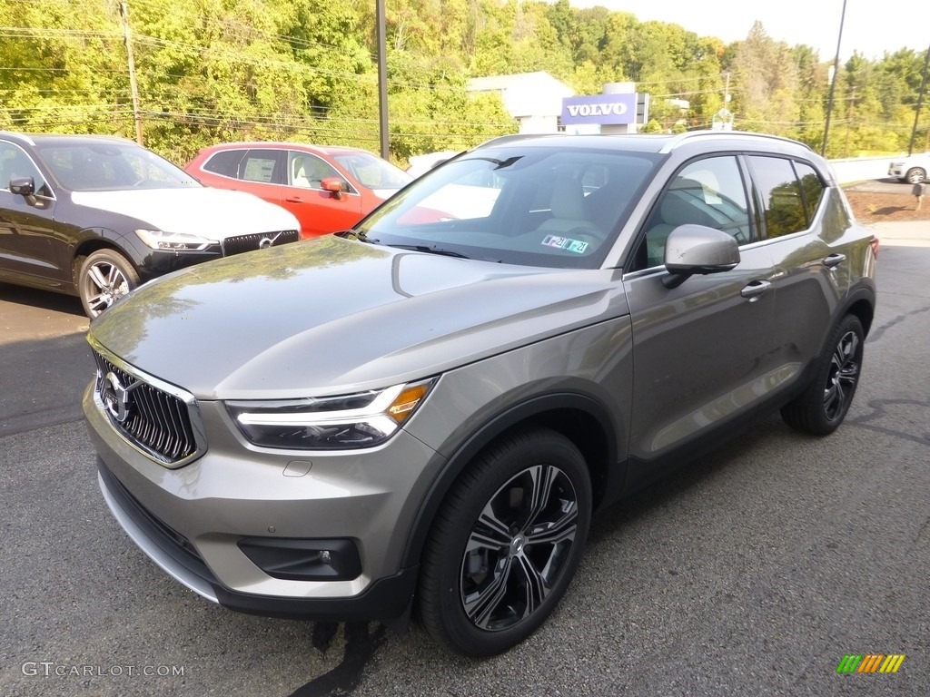 Pebble Grey Metallic 2021 Volvo XC40 T5 Inscription AWD Exterior Photo #139664881