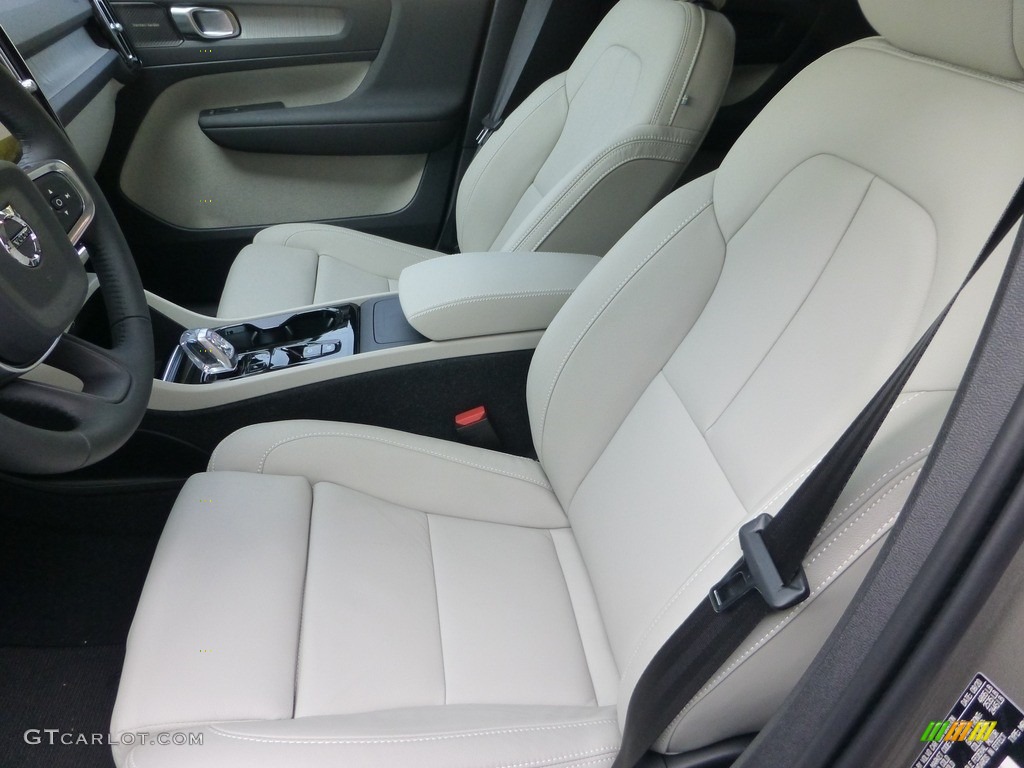 2021 XC40 T5 Inscription AWD - Pebble Grey Metallic / Blond/Charcoal photo #7