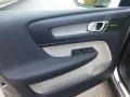 Blond/Charcoal 2021 Volvo XC40 T5 Inscription AWD Door Panel