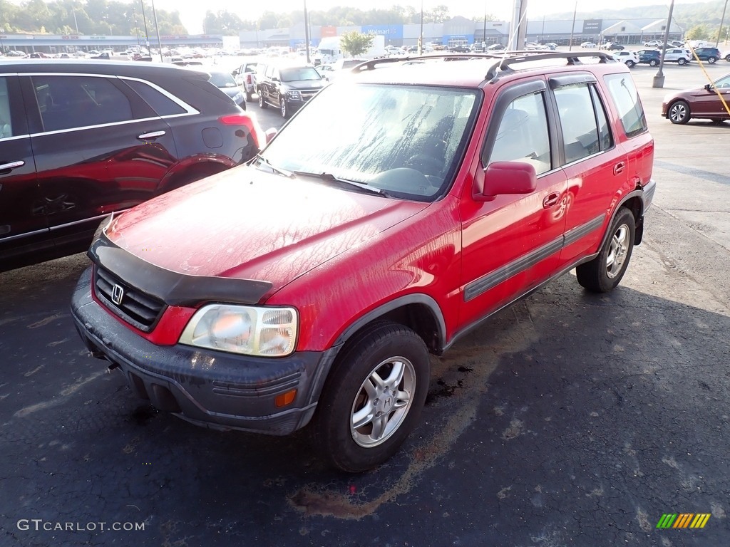 Milano Red 2000 Honda CR-V EX 4WD Exterior Photo #139666096