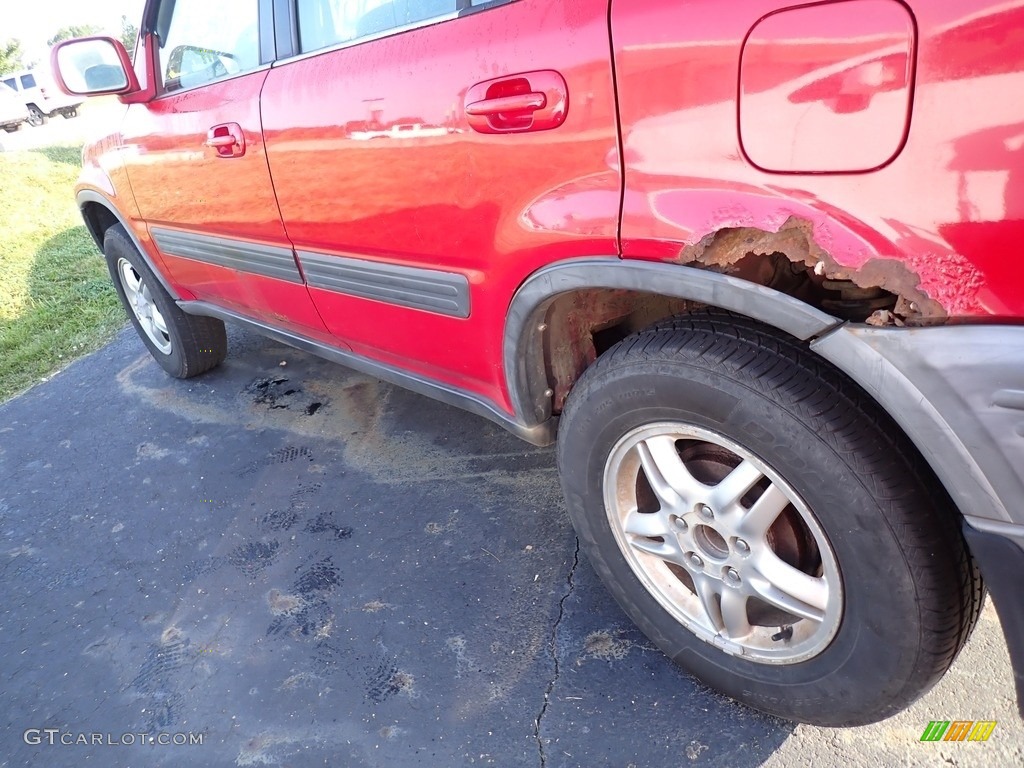 2000 CR-V EX 4WD - Milano Red / Dark Gray photo #8