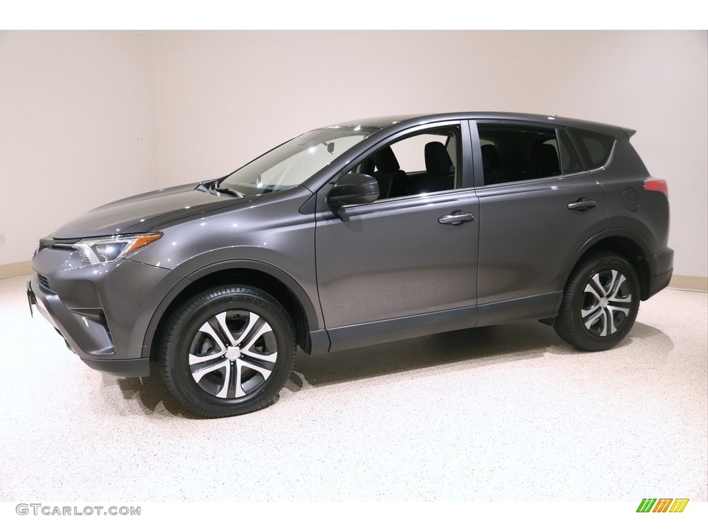 Magnetic Gray Metallic 2018 Toyota RAV4 LE Exterior Photo #139666342