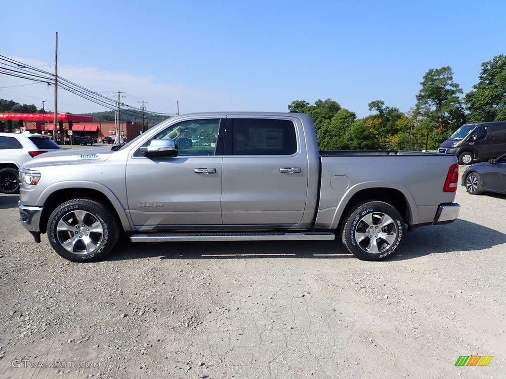 2020 1500 Laramie Crew Cab 4x4 - Billet Silver Metallic / Black photo #2