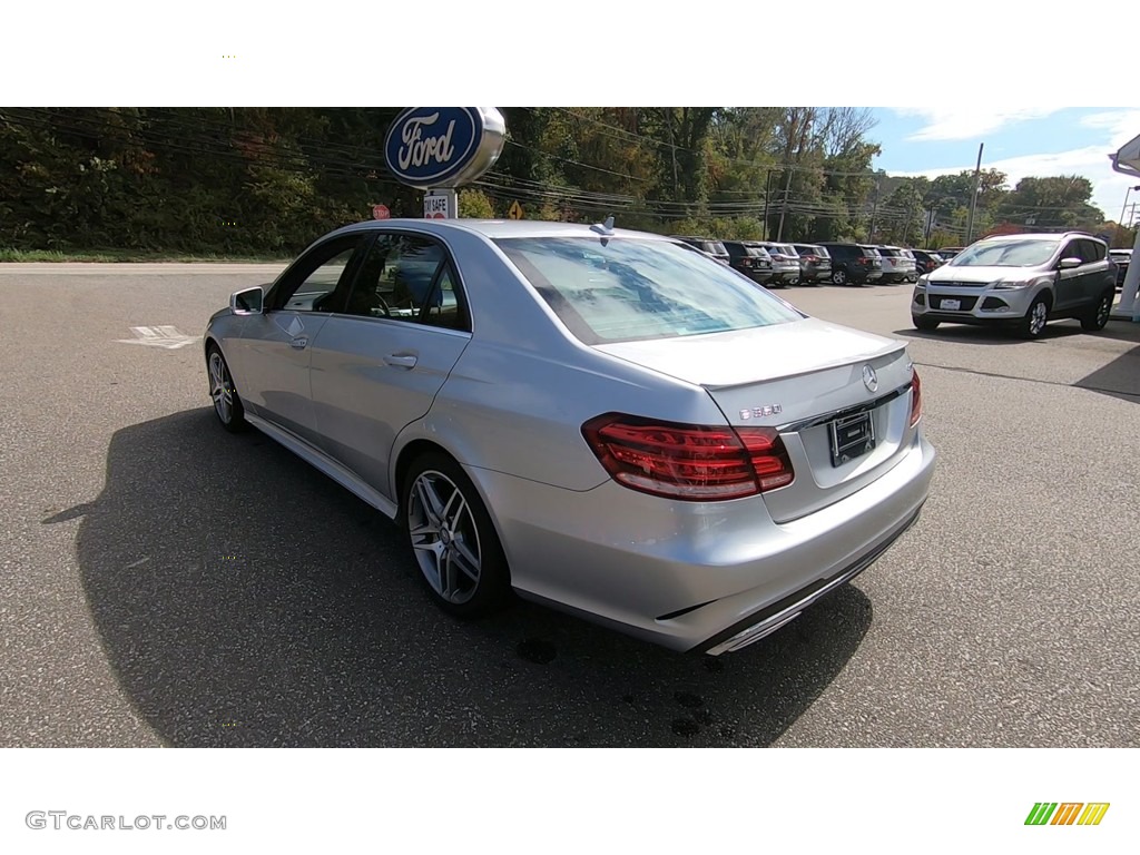 2014 E 350 4Matic Sedan - Iridium Silver Metallic / Black photo #5