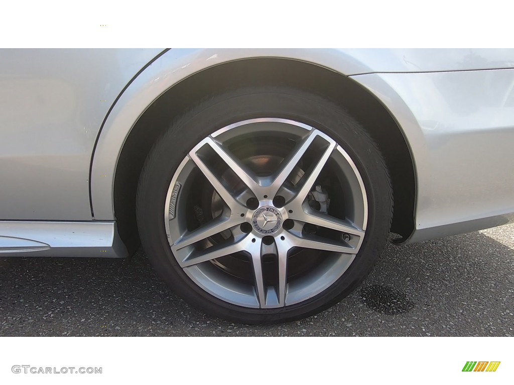2014 E 350 4Matic Sedan - Iridium Silver Metallic / Black photo #21