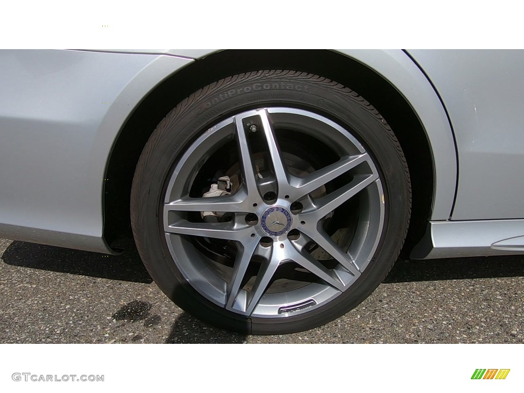 2014 E 350 4Matic Sedan - Iridium Silver Metallic / Black photo #23