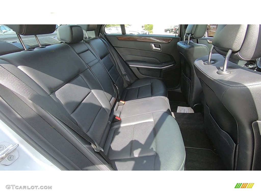 2014 E 350 4Matic Sedan - Iridium Silver Metallic / Black photo #24