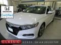 2018 Platinum White Pearl Honda Accord EX-L Sedan  photo #1