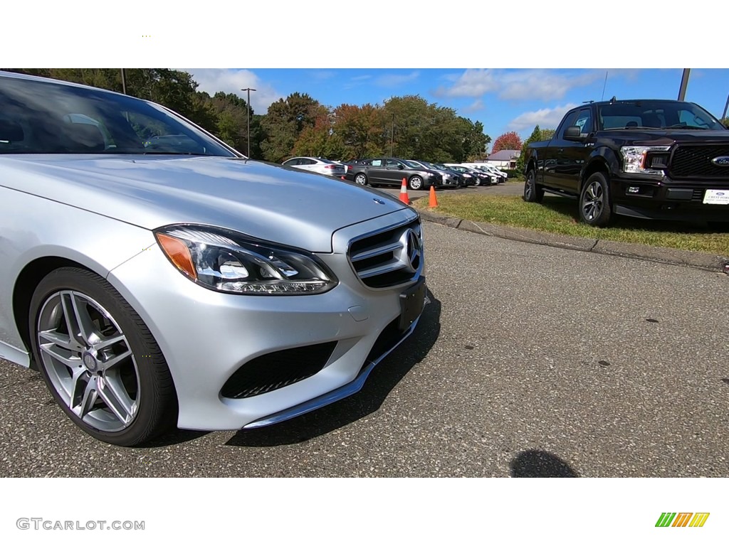 2014 E 350 4Matic Sedan - Iridium Silver Metallic / Black photo #28