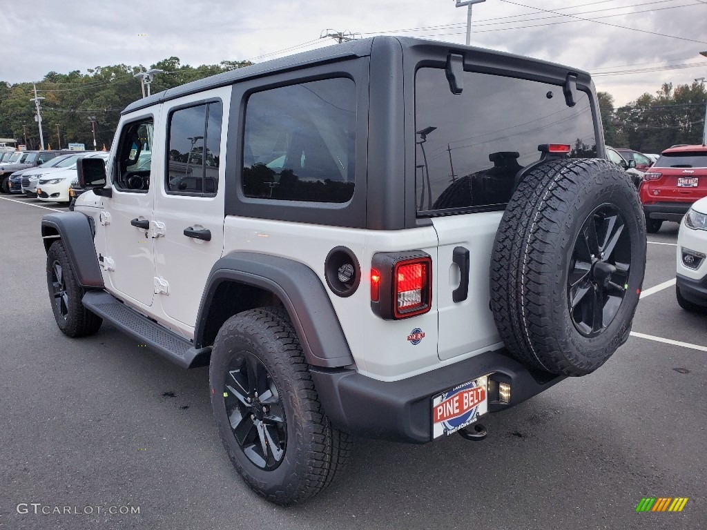 2021 Wrangler Unlimited Sport 4x4 - Bright White / Black photo #6