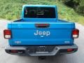 2021 Hydro Blue Pearl Jeep Gladiator Overland 4x4  photo #7