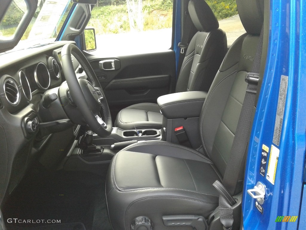 Black Interior 2021 Jeep Gladiator Overland 4x4 Photo #139668678