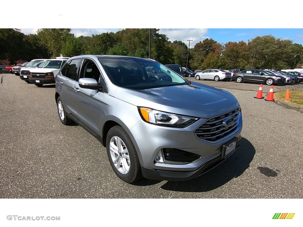 Iconic Silver Metallic 2020 Ford Edge SEL AWD Exterior Photo #139669074