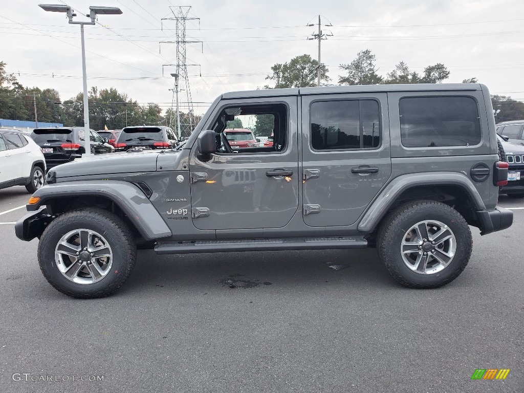 Sting-Gray 2021 Jeep Wrangler Unlimited Sahara 4x4 Exterior Photo #139669137