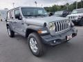 2021 Billet Silver Metallic Jeep Wrangler Unlimited Sport 4x4  photo #1