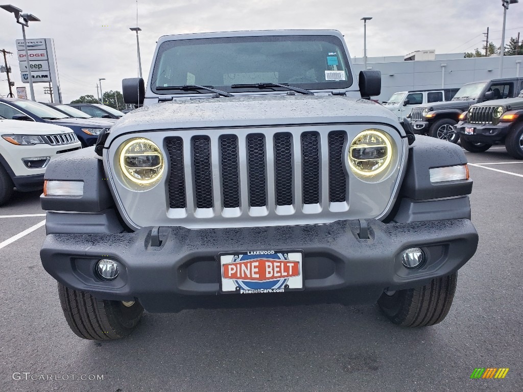 2021 Wrangler Unlimited Sport 4x4 - Billet Silver Metallic / Black photo #2