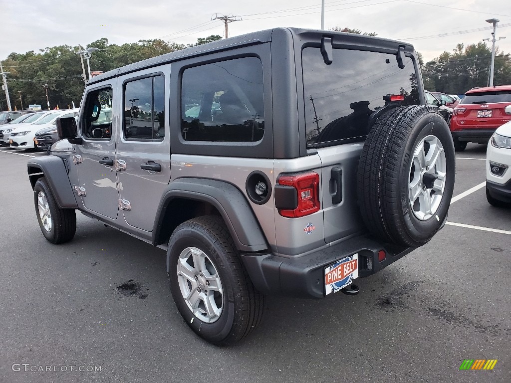 2021 Wrangler Unlimited Sport 4x4 - Billet Silver Metallic / Black photo #4