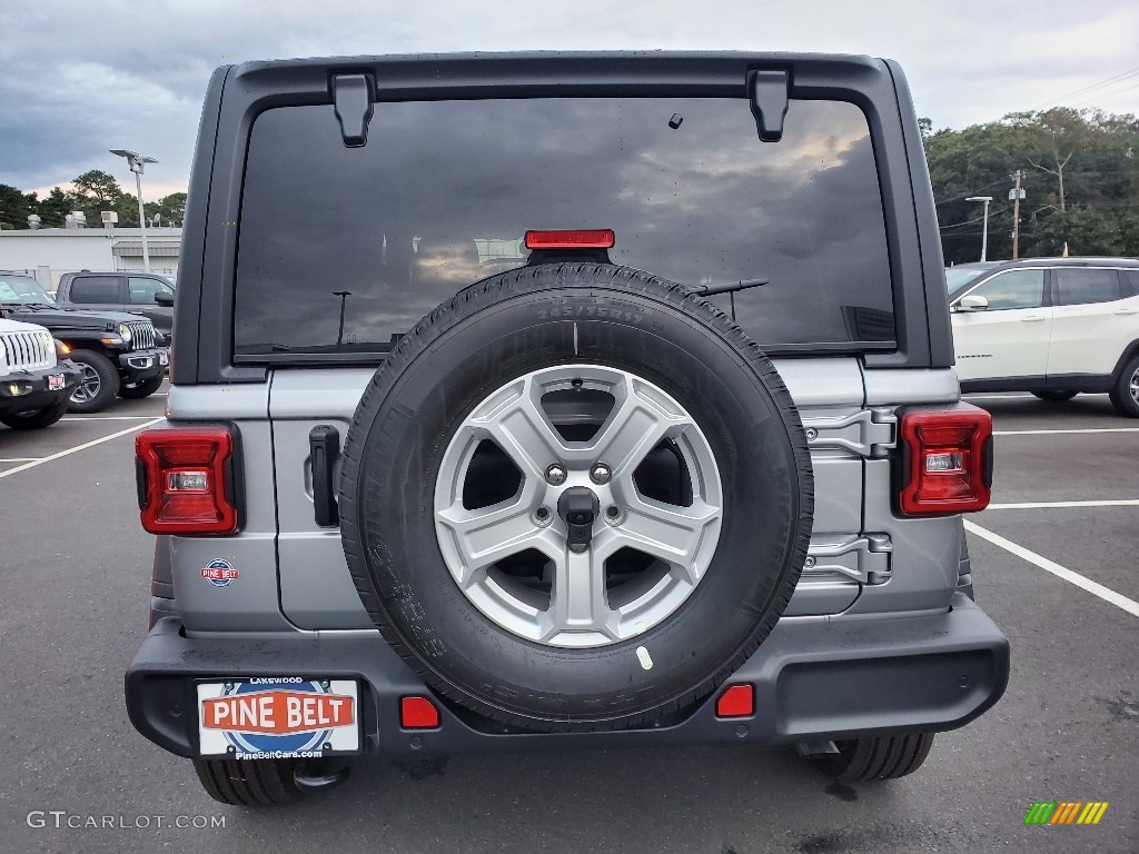 2021 Wrangler Unlimited Sport 4x4 - Billet Silver Metallic / Black photo #5