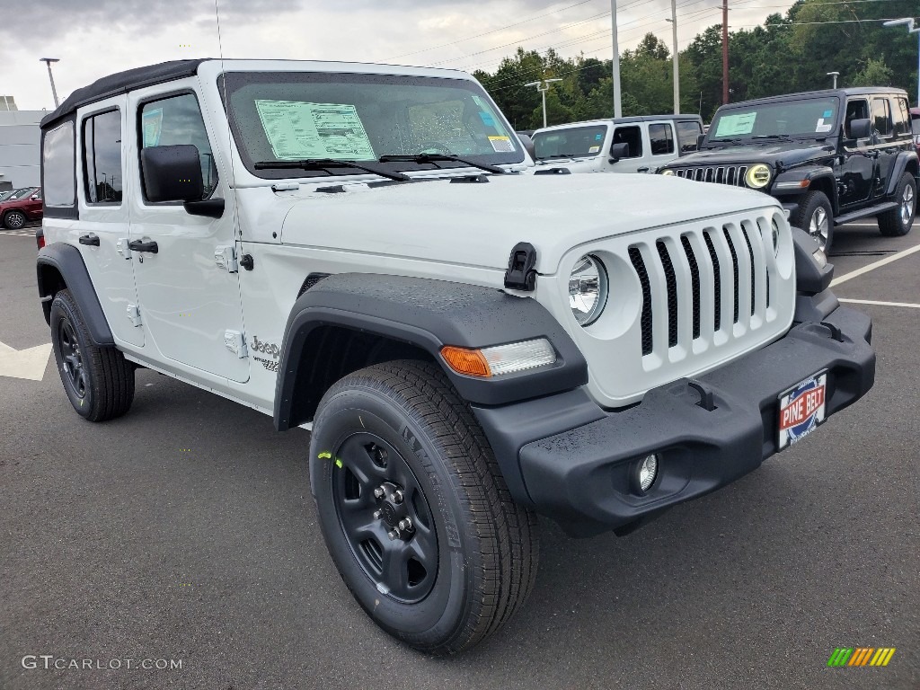 Bright White Jeep Wrangler Unlimited