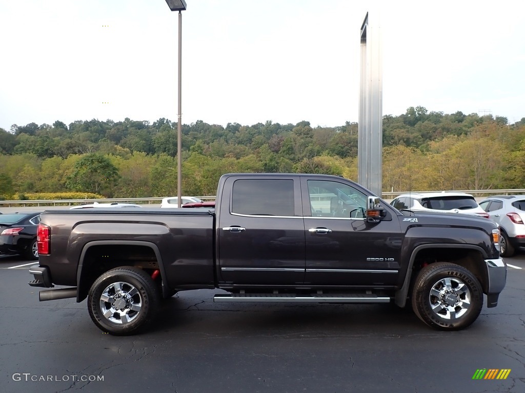 Iridium Metallic 2016 GMC Sierra 2500HD SLT Crew Cab 4x4 Exterior Photo #139670238