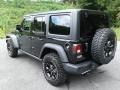 2021 Black Jeep Wrangler Unlimited Willys 4x4  photo #8