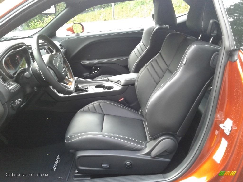 Black Interior 2020 Dodge Challenger SRT Hellcat Redeye Widebody Photo #139670799
