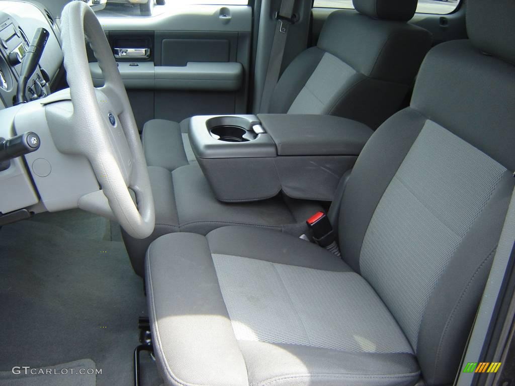 2005 F150 XLT SuperCrew 4x4 - Dark Stone Metallic / Medium Flint Grey photo #14
