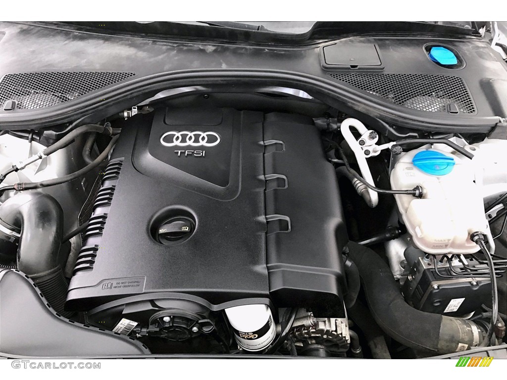 2015 A6 2.0T Premium quattro Sedan - Ice Silver Metallic / Black photo #9