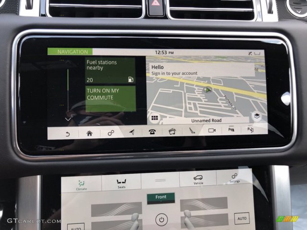 2020 Land Rover Range Rover Autobiography Navigation Photos