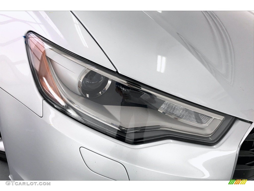 2015 A6 2.0T Premium quattro Sedan - Ice Silver Metallic / Black photo #31